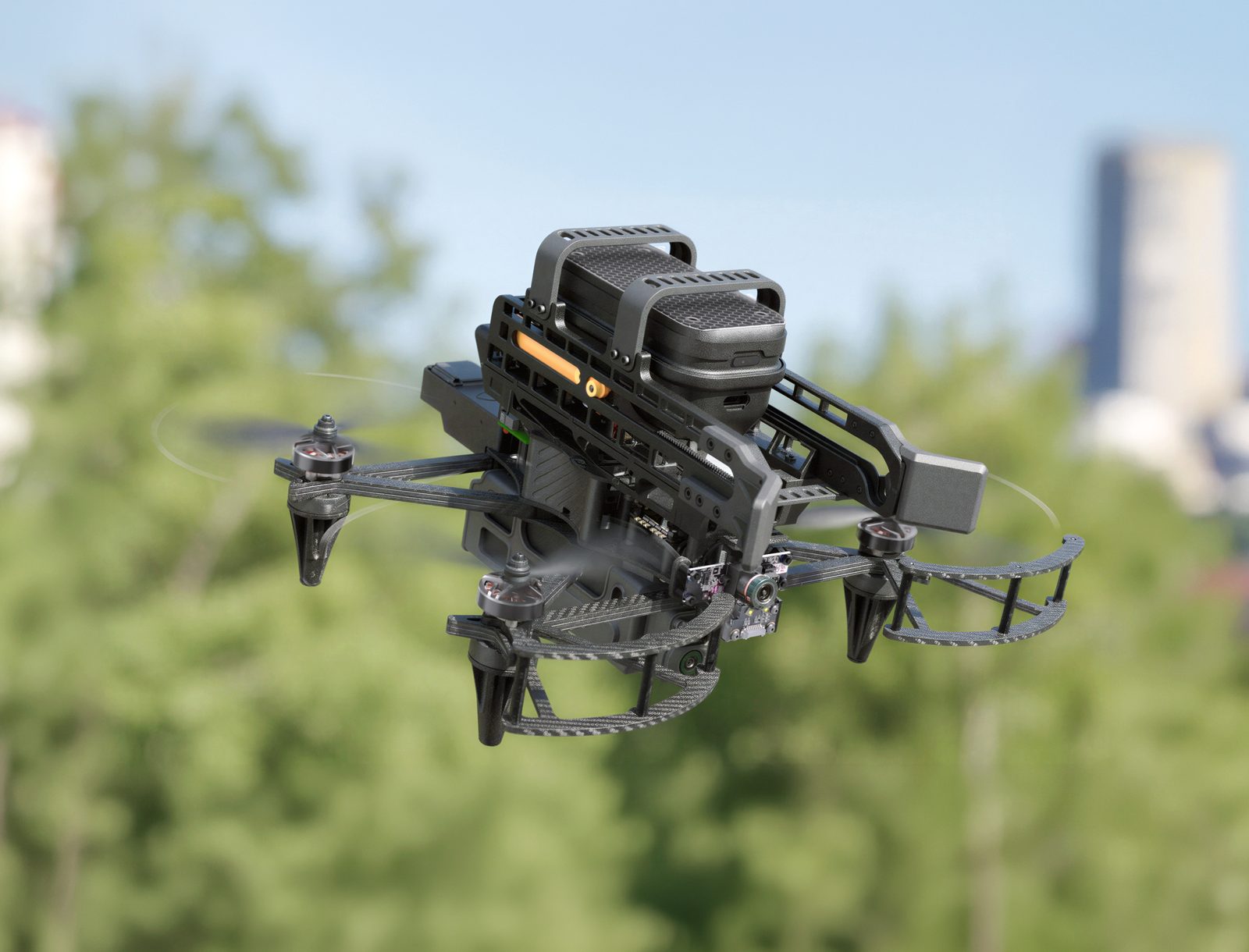 V.D.M EVO 7 outdoor aerial deployment